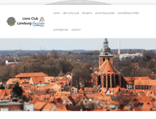 Tablet Screenshot of lions-lueneburg.de